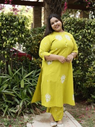 Shubhra Chikankari Kurta Set